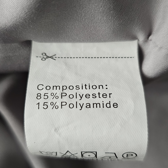 Gray Ribbed Zip-Up Jacket - Picture 4 of 4